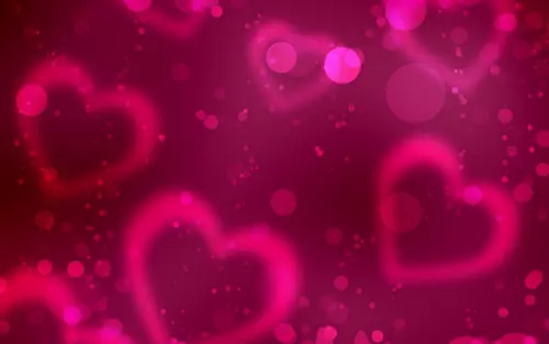 Image "Pink background with hearts" (1920x1200)