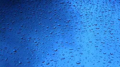 Image "Background with water droplets on a blue surface" (3328x1872)