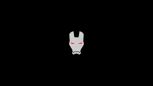 Image "Iron Man helmet on black background" (3200x1800)