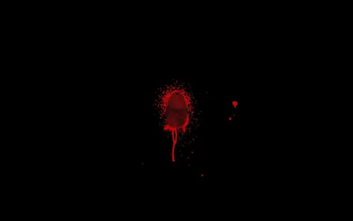 Image "A red fingerprint on a black background" (1920x1200)