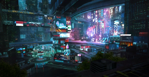 Image "Sci-fi city" (3000x1560)