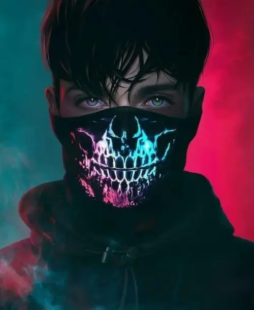 Image "A guy in a skull mask" (738x900)