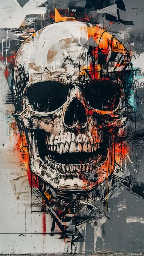 Image "Skull graffiti" (1440x2560)