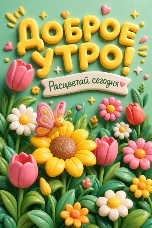Изображение «Доброе утро! Расцветай сегодня 🧡» (672x1008)