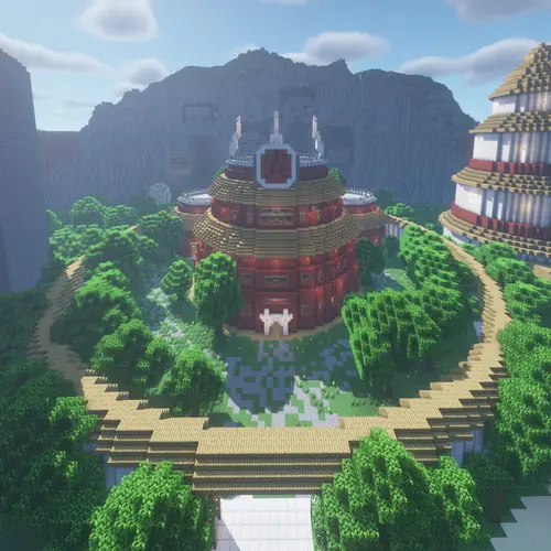 Image "Konoha Map for Minecraft" (1080x1081)