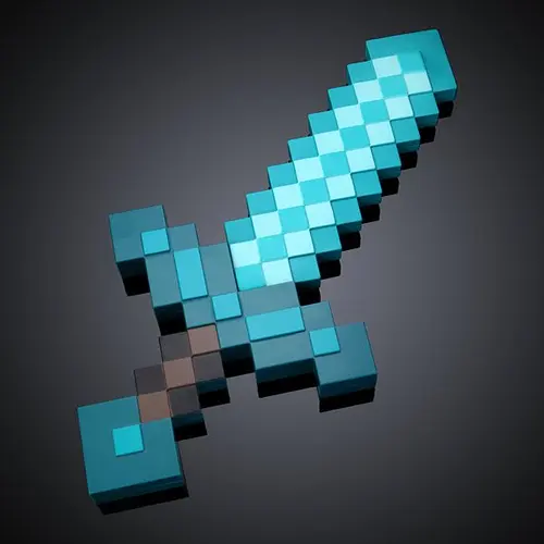 Image "Diamond sword from Minecraft" (600x600)