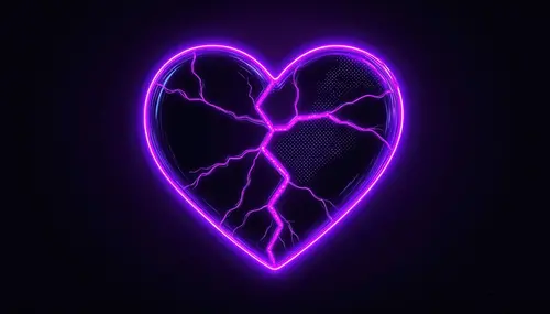 Image "Neon Broken Heart" (3840x2194)