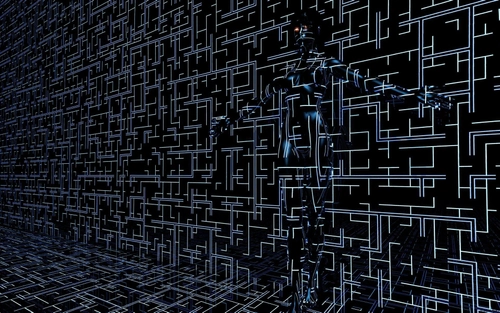 Image "Abstract, digital background" (1920x1200)
