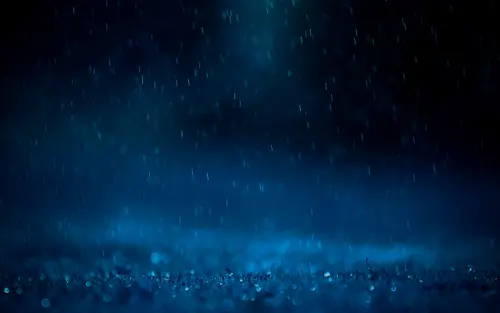Image "Dark blue background with rain" (2560x1600)