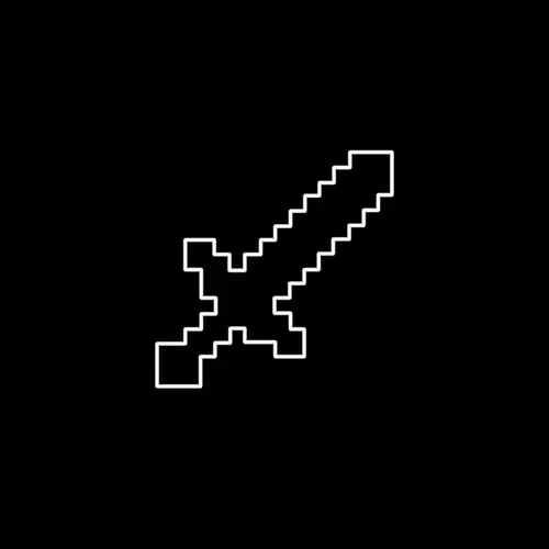 Image "Pixel Sword from Minecraft" (1080x1081)