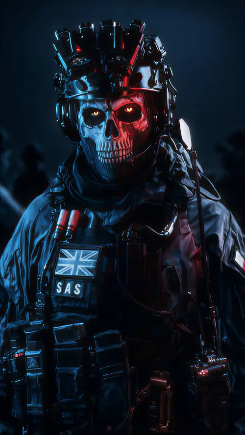 Image "The character Goust from Call of Duty Modern Warfare 2" (1395x2480)