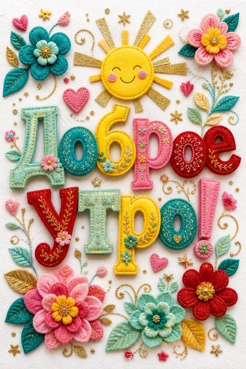 Изображение «Доброе утро! 🌞 Открытка с надписью «Доброе утро!» выполнена в ярком и жизнерадостном стиле.» (842x1263)