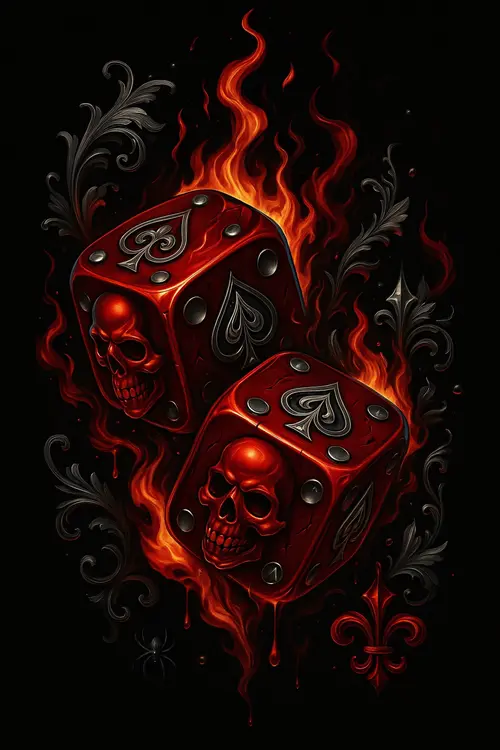 Image "Red dice with skulls" (2048x3072)