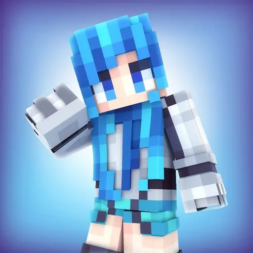 Image "Hatsune Miku Skin for Minecraft" (1080x1080)