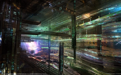 Image "Cyberspace, abstraction" (1920x1200)