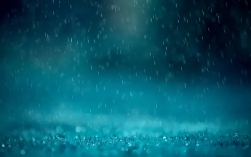 Image "Blue background with rain" (2560x1600)